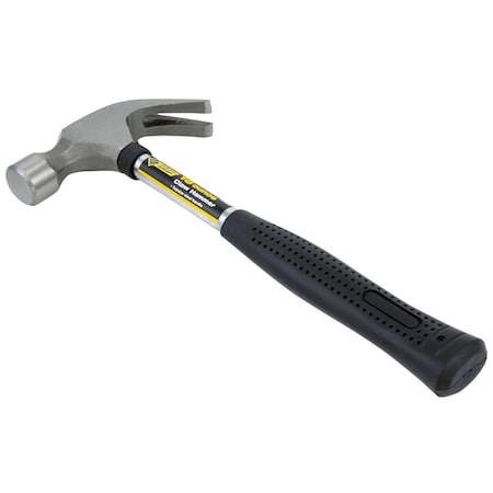 Steel Grip Steel Grip 16 oz Smooth Face Claw Hammer Steel Handle 2258432